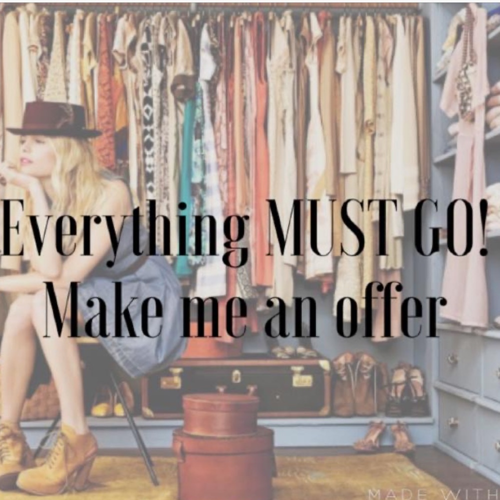 Everything must go